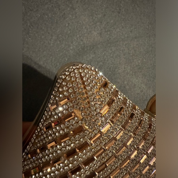 Kelly & Katie Curves Crystal Clutch Gold NWT - Picture 12 of 16